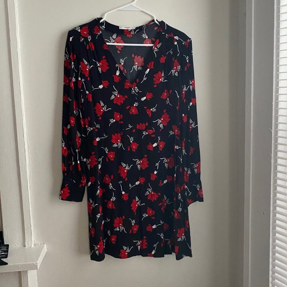 MANGO Floral Print Dress – Size S